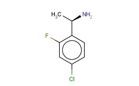 BENZENEMETHANAMINE, 4-CHLORO-2-FLUORO-ALPHA-METHYL-, (ALPHAR)-